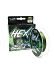 Fujin Hex Braid x8 Moss Green PE İp Olta Misinası 300 mt Moss Green-0,14 mm