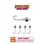 Fujin Power Shockhead #6 Hareketli Jighead 3,5 Gr
