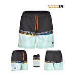 Fujin Pro Angler Short Mayo Anthracite Turquoise XL