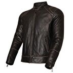 Vexo Vintage Deri Motosiklet Montu