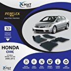 Perflex Paspas 3D Havuzlu X-Mat Civic 2006-2012