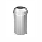 Okinox Metal Delikli Kapaklı Çöp Kovası. 15 Litre. 903494