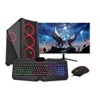 Seclife GM-9655 i5-9600K 16GB 256GB 4GBVGA 500W +24" Monitör Dos Oyuncu  Bilgisayarı