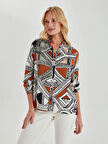 Büyük Geometrik Desen Gömlek 66398
