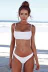 Angelsin Beyaz Bikini Takım