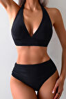 Angelsin Yandan Büzgülü Bikini Takım (Çıkartılabilir Kaplı)