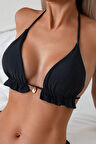 Angelsin Gögüs Aksesuar Detaylı Bikini Üstü (Çıkartılabilir Kaplı)