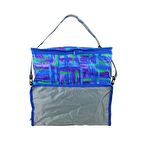 Muhtelif Bag Mavi Gri Çift Katlı Çanta 40*40*20