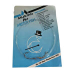 Mustad No:1  0,45mm Long Leg Lüfer Takımı