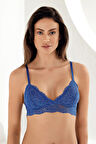 Kadın Balensiz Kısa Bralet Indigo Yeni Sezon Mb12900-k
