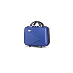 My Valice Diamond Abs Makyaj Çantası & El Valizi Mavi