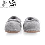 Polar Bebek Ev Patiği, Kaydırmaz Taban, Organik Pamuk Astar, Gri