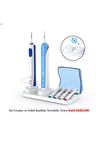 Şarjlı Ve Pilli Diş Fırçası Tutucu Stand Ve 2 Adet Koruyucu Kapak