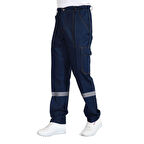 Şensel, Reflektörlü Yazlık Kot İş Pantolonu, Lacivert, -82E645-