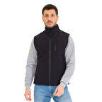 Şensel, Softshell Yelek, Lacivert 118E2245 Rüzgar Geçirmez