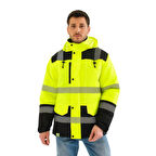 Reflektörlü Kaban 61E965 Su ve Rüzgar Geçirmez, Baskıya Uygun