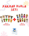 AnkiToys İnsanlar ve Hayvanlar Parmak Kukla Seti