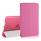 Microsonic Apple iPad 9.7 2018 (A1893-A1954) Smart Case ve arka Kılıf Pembe