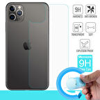 Microsonic Apple Uyumlu iPhone 11 Pro (5.8'') Arka Nano Cam Ekran Koruyucu