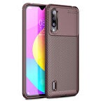 Microsonic Xiaomi Mi 9 Lite Kılıf Legion Series Kahverengi