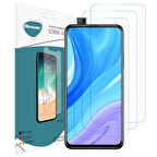 Microsonic Huawei Y9 Prime 2019 Ekran Koruyucu Nano Cam (3'lü Paket)
