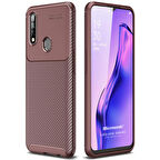 Microsonic Oppo A31 Kılıf Legion Series Kahverengi