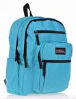 Kaukko Full Pocket Okul ve Günlük Sırt Çantası - Turkuaz