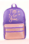 Kaukko Sparkle Sırt Çantası Mor K1719