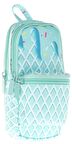 Kaukko Layer Üç Bölmeli Çanta Şekilli Kalemlik - Mint Dondurma - Kız Çocuk