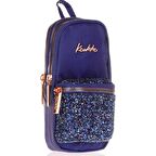 KAUKKO BRIGHT JUNIOR BAGKALEMÇANTASI (TAŞLI- LACİVERT)