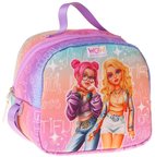 Wow Generation Star Desenli Pembe - Mor Renkli Kız Çocuk Isı Yalıtımlı Okul Beslenme Çantası - W6035