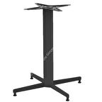 Tablalı Masa Ayağı 11.472 - Taban Çapı 46cm H110cm Parlak krom