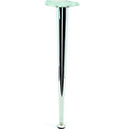 Sehpa Ayağı 13.861 - Konik 42-16mm (4 Adet) Metalik Gri