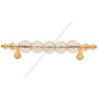 Gürçay İğne Ayak Kristal Kulp 96mm Altın (2 Adet)