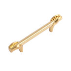 Luxury Prada Kulp Mat Altın 96mm (2 Adet)