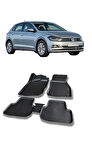 VW Polo 2018-2023 Arası 3d Havuzlu Araca Özel Paspas Takımı
