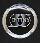 Jant Göbek Arma İthal Metal Sticker Infiny Dizayn