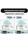 Sleepy Bio Natural Premium Plus Hijyenik Ped Normal 24'lü + Günlük Ped Normal 40'lı