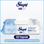 Sleepy AquaCare H2O Yenidoğan Islak Bebek Havlusu 50