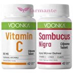 Voonka Vitamin C 500 mg Sambucus Nigra 42 Tablet
