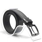 Hakiki Deri Siyah Casual Erkek Çocuk Kemer