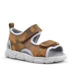 Rakerplus Hakiki Deri Taba Kamuflaj Bebek Sandalet