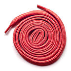 Kırmızı 1 cm Kalınlığında 1 Çift Yassı Spor Ayakkabı Bağcığı