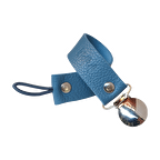 Kidful Bitkisel Boyalı Emzik Askısı - Denim