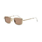 Kilian Calma C3 53 Unisex Dikdörtgen Gold Metal Güneş Gözlüğü