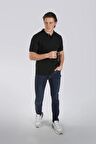 Twıns 1 Erkek Pike Polo Yaka t-shirt Siyah