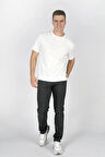 Hevass Erkek O Yaka T-Shirt Beyaz