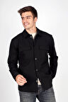 Lee Cooper Erkek Jolet Örme Uzun Kol Gömlek 241017 Siyah