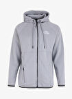 Lee Cooper Kapüşon Yaka Gri Erkek Sweatshırt 251 LCM 241034 BARRY BUZ GRİ