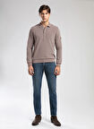 Lee Cooper Normal Bel Straight Mavi Erkek Denim Pantolon 261 LCM 121057 HARRY MANDIE BLUE